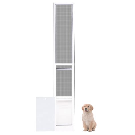 HANIML Medium Dog Door for Sliding Glass Doors Doggie Door Insert for ...