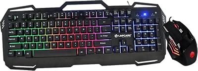 TAG GAMERZ Gaming Combo KIT Avenger RGB Keyboard/Mouse with 3 Color LED ...