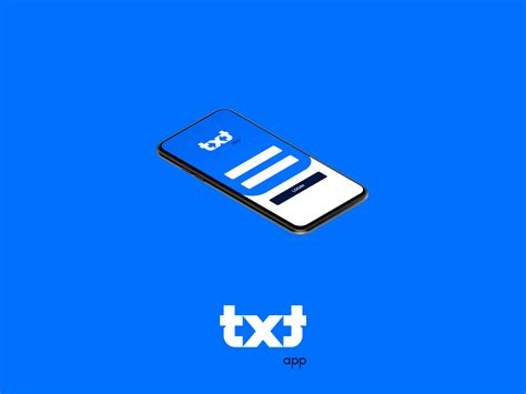 Txt | App Branding by Bepolar on Dribbble