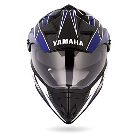 YAMAHA Yr8 Full Face Helmet (Blue, Size XL, Y6Ayr8Bbxl18, Motorcycling ...