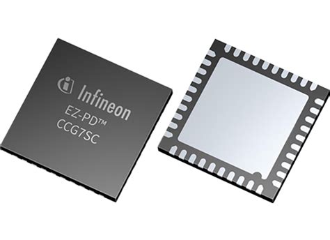 EZ-PD CCG7SC USB-C PD & DC-DC Controllers - Infineon Technologies | Mouser