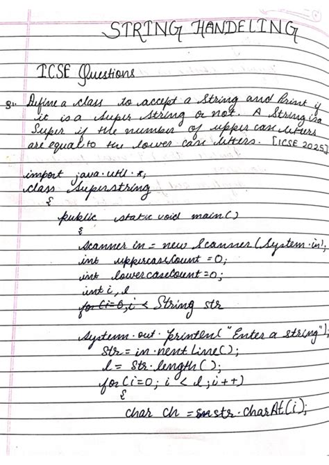 COMPUTER : STRING HANDELING computerpart 1 - ShareMyNotes | Digital ...