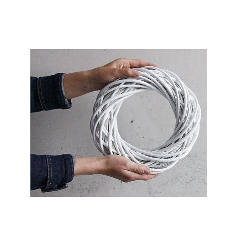 Willow Wreath Decoration Ø 30 Cm Wood Ring Strong Advent 35％OFF