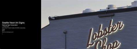Seattle Neon Signs 的图像结果