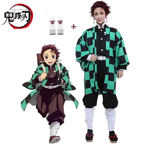 Adult Demon Slayer Kamado Tanjirou Cosplay Costume Philippines | Ubuy