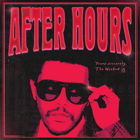 The Weeknd - After Hours : fakealbumcovers