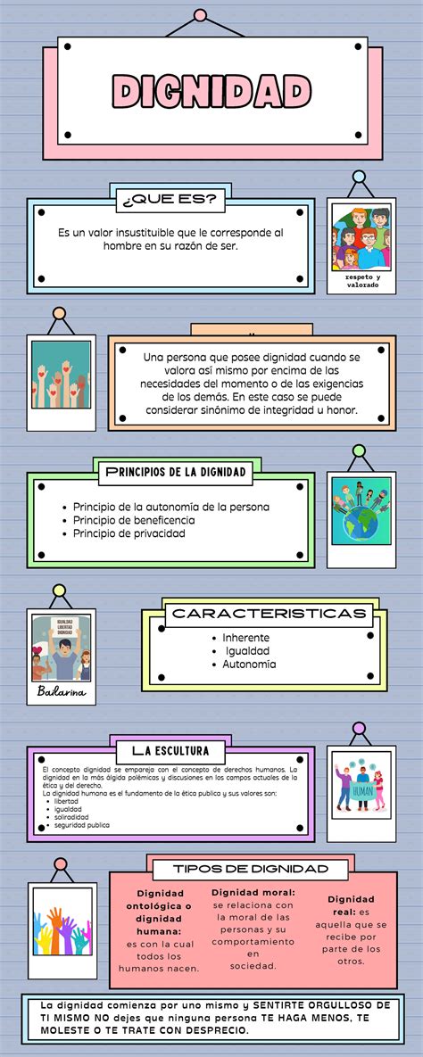 Dignidad - Infografia - ¿QUE ES? u Principios de la dignidad ...