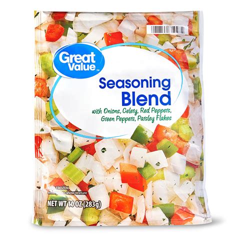 Great Value Seasoning Blend, 10 oz Frozen Vegetables with Onions ...