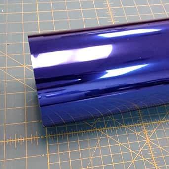 Royal Blue DecoFilm Brilliant 19" x 5' Iron on Heat Transfer Vinyl Roll ...