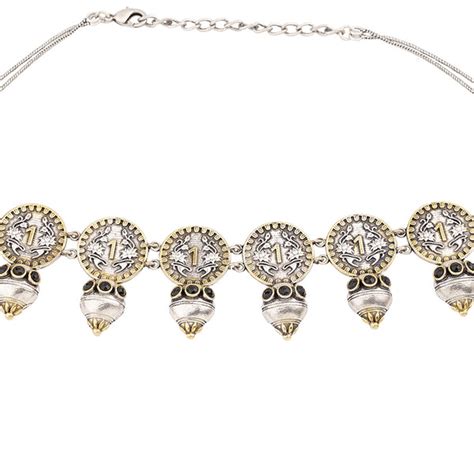 Gullak Oxidized Coin Necklace Set – VOYLLA