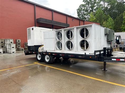 25 Ton AC Unit With 40Kw Generator Rental