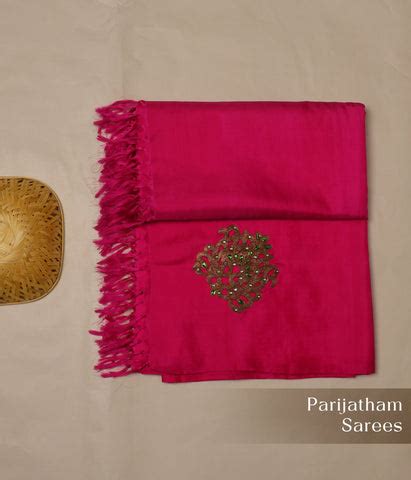 Parijatham Sarees: Fusion of Silk and Statement Embroidery