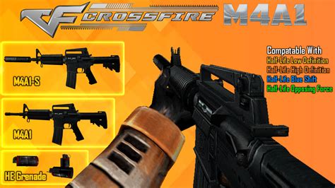 Crossfire M4A1-S Replacement for 9mmar addon - Half-Life - ModDB