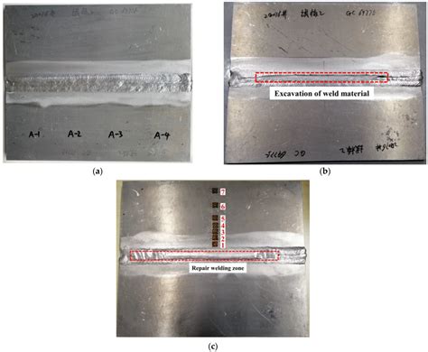 Residual Stress Redistribution Analysis in the Repair Welding of AA6082 ...