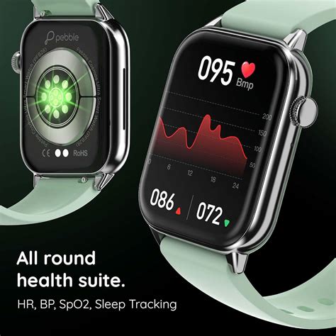 Pebble Orion Smart Watches for men & Women| 1.91" High Resolution ...