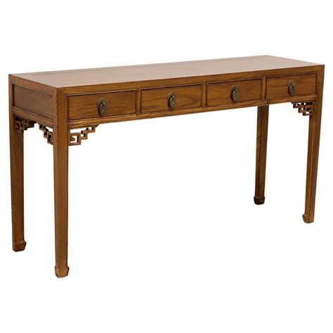 GORDON'S Finales del Siglo XX Consola Sofá Mesa Transicional de Roble en venta en 1stDibs