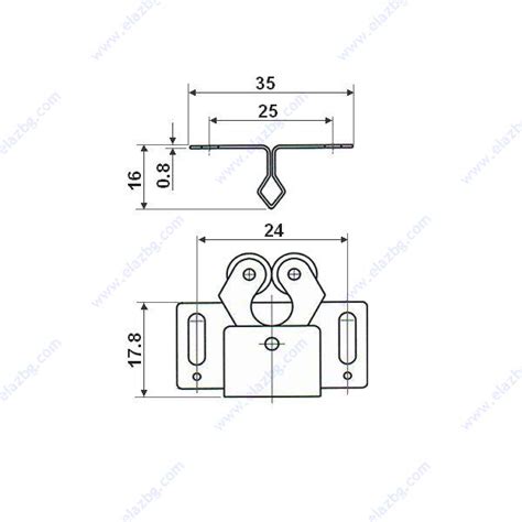 Шнапер - пружинен, механичен | Елаз - Мебелен обков
