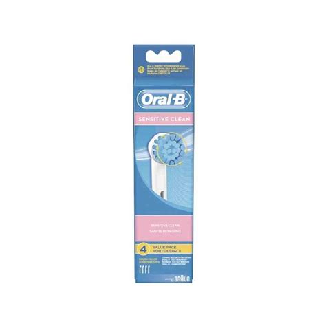 Oral-B Sensitive Clean Pack of 4 (3 Sensitive Clean Brushes + 1 Sensi ...