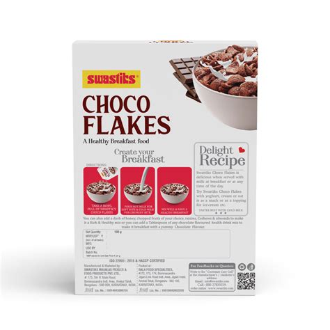 Buy Swastiks Choco Flakes | Healthy & Crunchy Chocolate Cereal