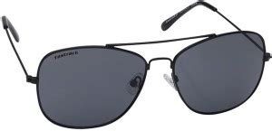 Buy Fastrack Retro Square Sunglasses Black For Men & Women Online ...