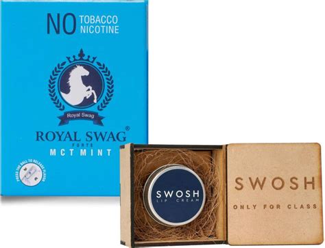 ROYAL SWAG Herbal Cigarette Smoke Sticks Flavoured Mint Cigarettes With ...