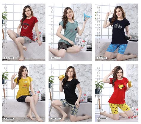 Ready At Store 131 Kavyansika Hosiery Cotton Shorts Night Suits – Kavya ...