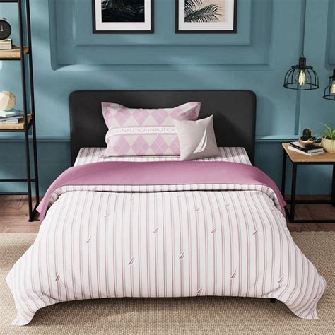 Buy NAUTICA Fairwater Cotton Striped Single Comforter from Nautica at ...
