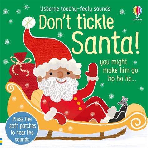 Don't Tickle Santa! (DON’T TICKLE Touchy Feely Sound Books) : Taplin ...