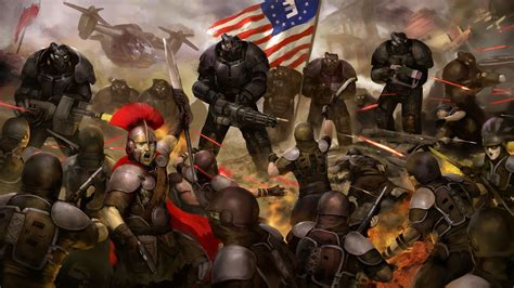 Enclave vs Legion in 2025 | Fallout power armor, Fallout wallpaper ...