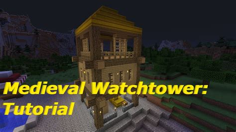 Minecraft Watchtower Tutorial 的图像结果