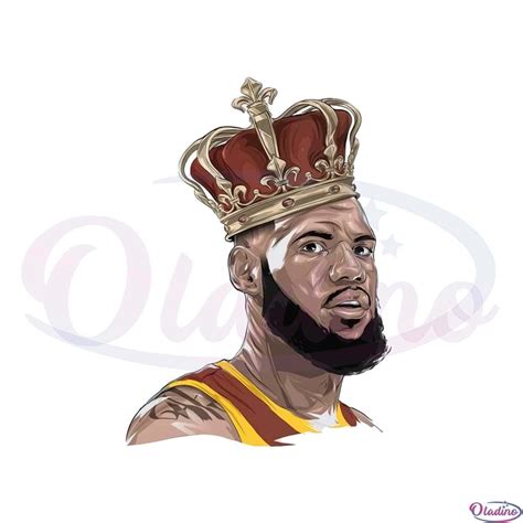 Lebron James Logo Crown