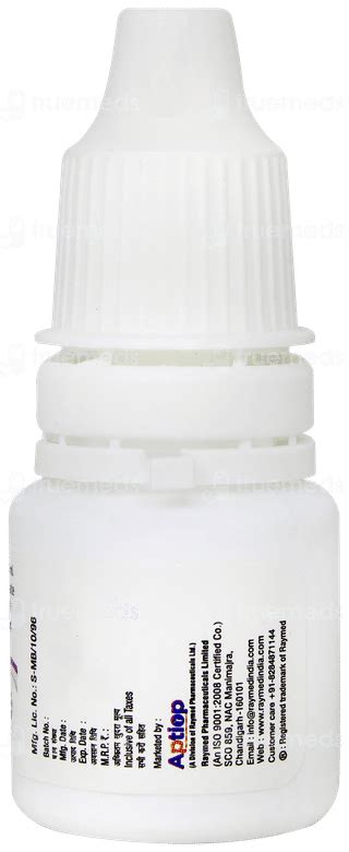 Timlol Pf 05 Drops 5 Ml - Uses, Side Effects, Dosage, Price | Truemeds