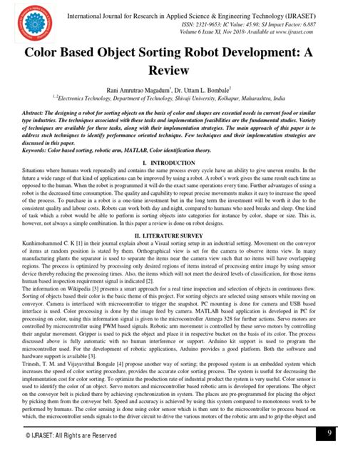 Image result for Color Sorting Robot