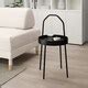 BURVIK side table, black, 38 cm (15") - IKEA