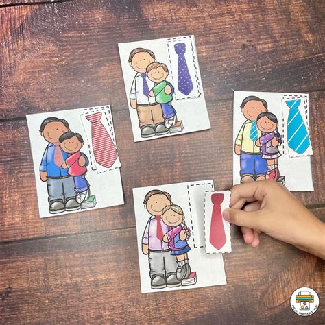 Father's Day Preschool Activities - Pre-K Printable Fun
