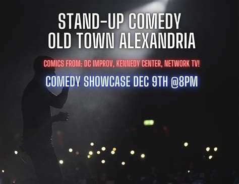 Comedy Night! Featuring DC IMPROV Comics! Free Shooter with Food ...