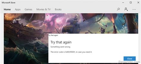 Image result for Error Code 0X85640010