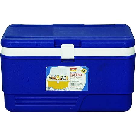 Buy Praxon Insulated Plastic Chiller Ice Box - Space Saving Ice-Storage ...