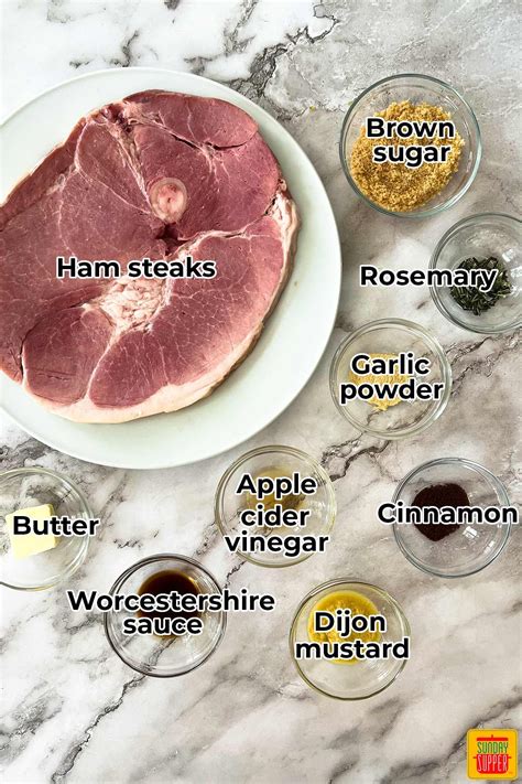 Baked ham steak – Artofit