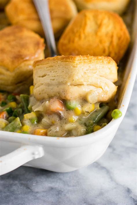 Veggie Pot Pie Recipe - Build Your Bite