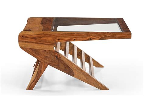 Buy Alexia Sheesham Wood Coffee Table for Your Living Room - Wakeup India