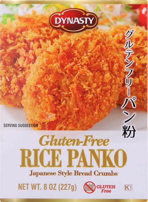 Amazon.com : Dynasty Rice Panko Bread Crumbs, Gluten Free, 8 Ounces ...