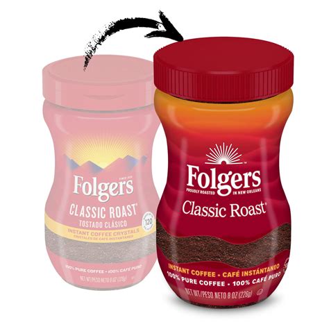 Mejores ofertas e historial de precios de Folgers Classic Roast Instant ...