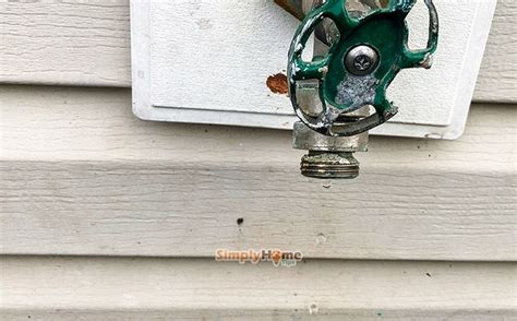 Leaking Outdoor Faucet Older Model 的图像结果