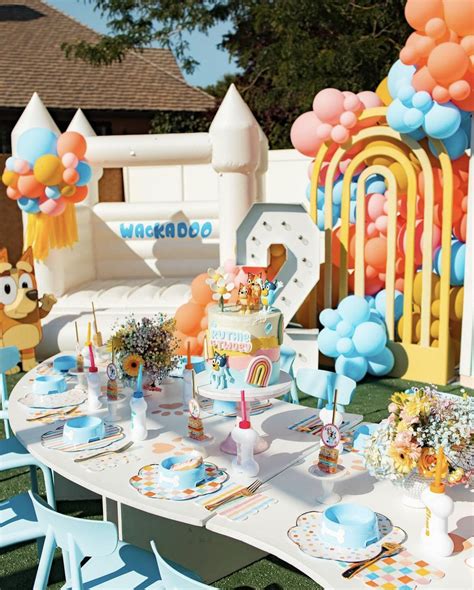 Pin by Ninoska Venegas on Cumple Bluey | Second birthday ideas, 2nd ...