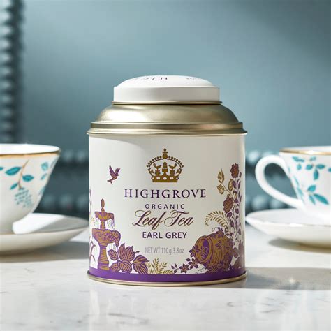 Highgrove Organic Earl Grey Loose Leaf Tea Caddy