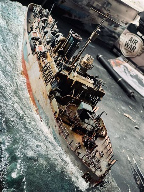 Image result for Flower Class Corvette Scale Model