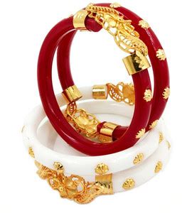 TANVI J Plastic Gold-plated Shakha Pola Price in India - Buy TANVI J ...