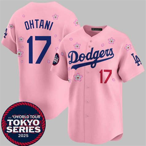 Ohtani Dodgers Takashi Murakami Tokyo Series Jersey - gullprint.com