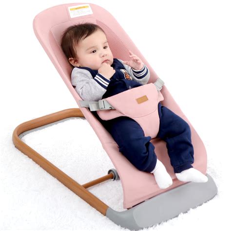 AMKE CooCon Baby Bouncer,Ergonomic Bouncer Seat for Babies with 3 ...